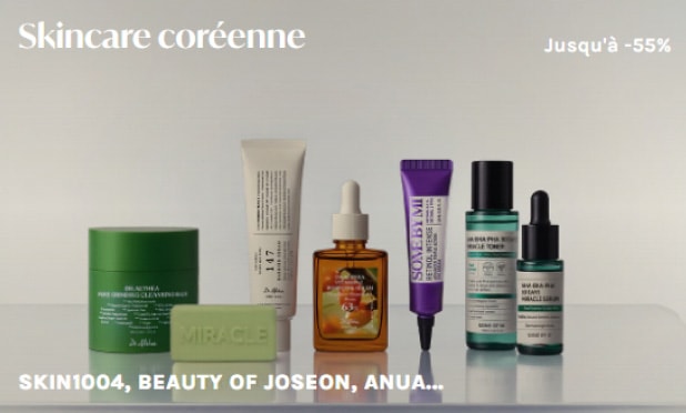 Skincare coreenne